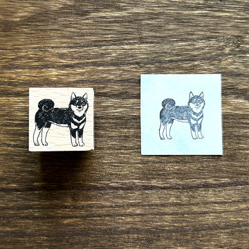 Arte CO | Sello Black Shiba Inu