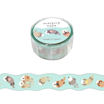Mind Wave | Die Cut Hokkori Otter Washi Tape