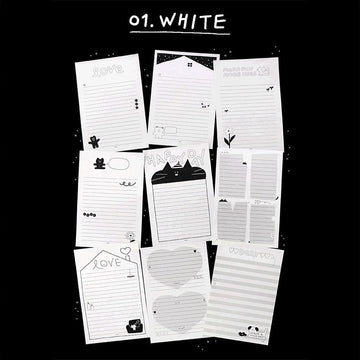 Iconic | Doodle White Notepad