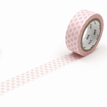 MT Masking Tape | Dot Strawberry Milk Washi Tape