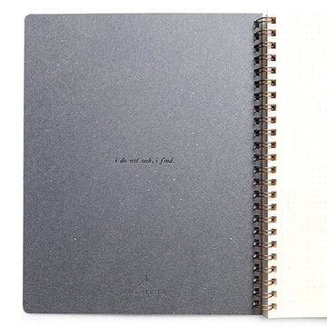 Kunisawa | Cuaderno B5 Executive Ring Note Charcoal