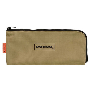Penco | Beige Flat Pencil Case