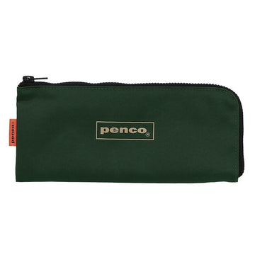Penco | Dark Green Flat Pencil Case