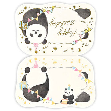NB CO | Tarjeta de Felicitación Fluffy Birthday Panda