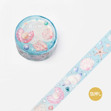 BGm | Foil Songs Of The Sea Washi Tape
