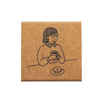 Kodomo No Kao | Fudan No Hanko Girl Coffee Time Stamp