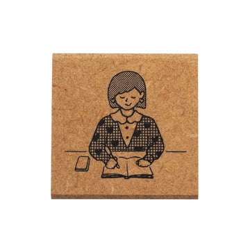 Kodomo No Kao | Fudan No Hanko Girl Writing Stamp