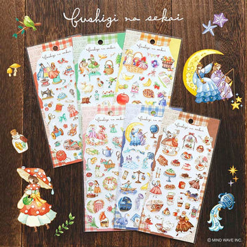 Mind Wave | Pegatinas Fushihi No Sekai Fluffy Flower