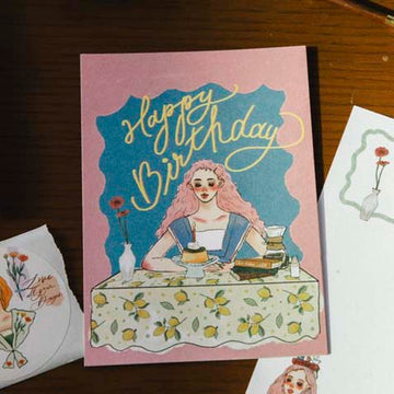 La Dolce Vita | Postal Happy Birthday Party