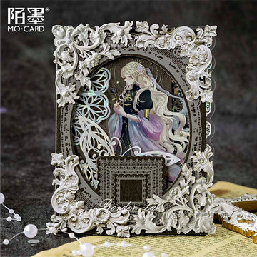 Mo Card | Esquineras Decorativas Hollow Relief Corner Down Fantasy