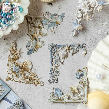 Mo Card | Esquineras Decorativas Hollow Relief Corner Ocean Star