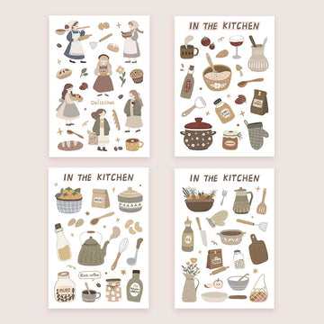 YiEr | Set de Pegatinas In The Kitchen