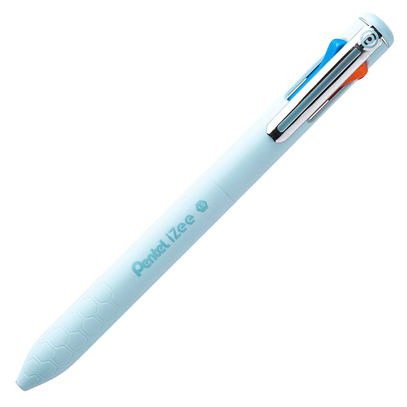 Pentel Izee Light Blue Multicolour Ballpoint Pen