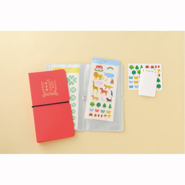King Jim | Gray Sticker Storage Folder