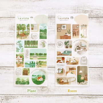 Mind Wave | La Vista Plant Stickers