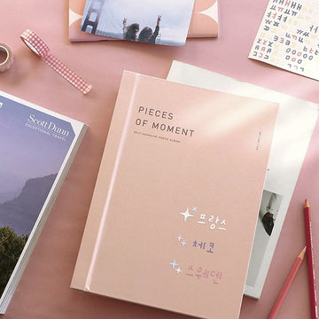 Iconic | Self-Adhesive Photo Album Lettering Indi Pink
