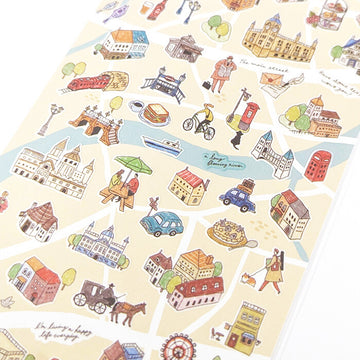 Mind wave | MAP Brown City Machi stickers