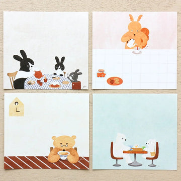 Cozyca | Mariko Fukuoka Tea Time Notes Bloc