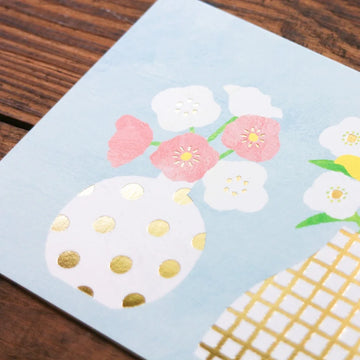 Cozyca | Mariko Fukuoka Vase Postcard