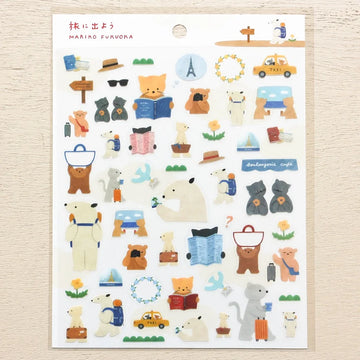 Cozyca | Stickers Mariko Fukuoka Let's Go On A Trip