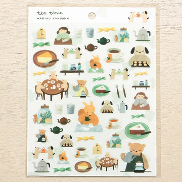 Cozyca | Mariko Fukuoka Tea Time stickers