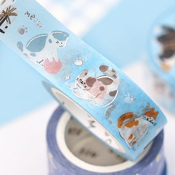 Bgm | FOIL MEOW WASHI TAPE