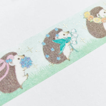 Papier Platz | Milina Love Hedgehog Washi Tape