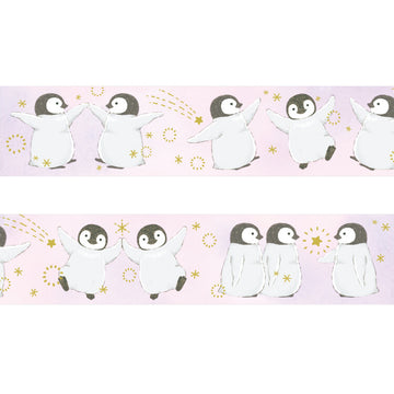 Papier Platz | Milina Love Penguin Washi Tape