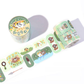 Infeel.me | MOCHI ADVENTURE Forest Adventure Roll stickers