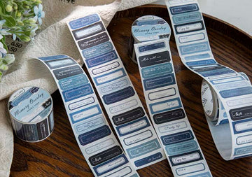 Mo Card | Pegatinas en Rollo Monologue Of Time Memory Overlay
