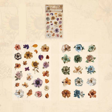 Mo card | Natural Showing Showers Room 3D Flower Words
