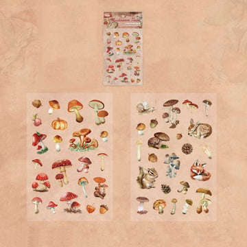 Mo card | Natural Showers Exhibition Room 3D Mushroom Tribe