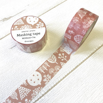 Papier Platz | Nocogou Forest Washi Tape