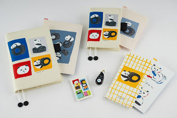 Hobonichi | Notas Adhesivas Transparentes Jin Kitamura Love it (Panda)