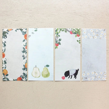 Cozyca | Omori Yuko Slow Life Vertical Notepad