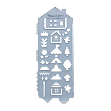 Kutsuwa | Stencil Mastemplate House