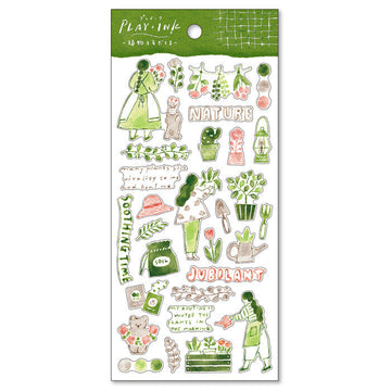 Mind Wave | Play Ink Planting Plants Stickers
