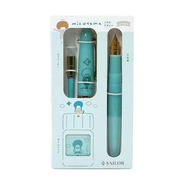 Sailor | Set de Pluma Estilográfica Profit Junior +10 Mizutama F Blue