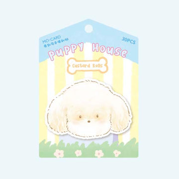 Mo Card | Notas Adhesivas Puppy House Custard Rolls