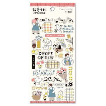 Mind wave | Relax Nice Say Going to Flower Shop stickers