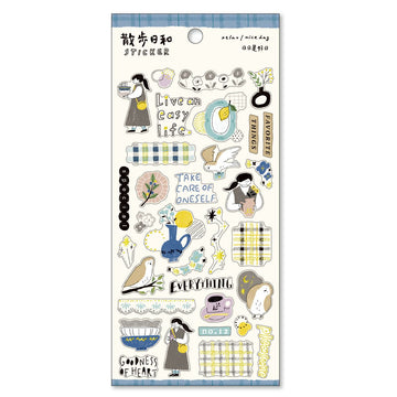 Mind wave | Relax Nice Say Going to A Tableware Store stickers