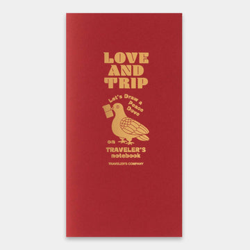 Traveler's Company | Recambio Regular LOVE and TRIP