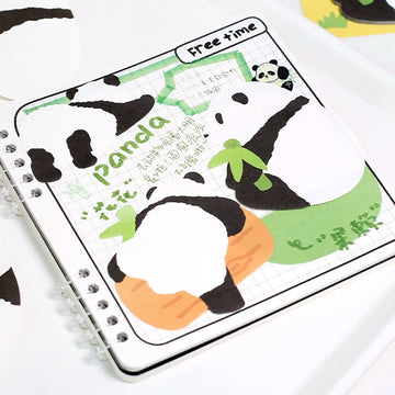 Card Lover | Notas Adhesivas Round Panda Huahua