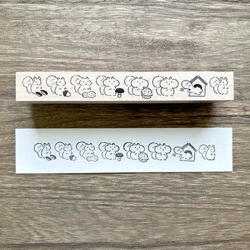 Art CO | Squirrel Storage Stamp