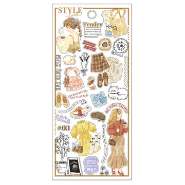 Mind wave | Style Look Cafe Day Stickers