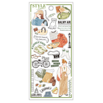 Mind wave | Style Stroll Day Stroke stickers