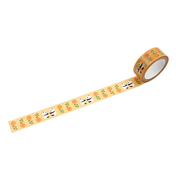 Hamamonyo | Sunflowers and Pandas Washi Tape