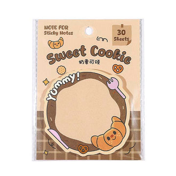 Note for | Adhesive notes Sweet Cookie Creamy Croassant