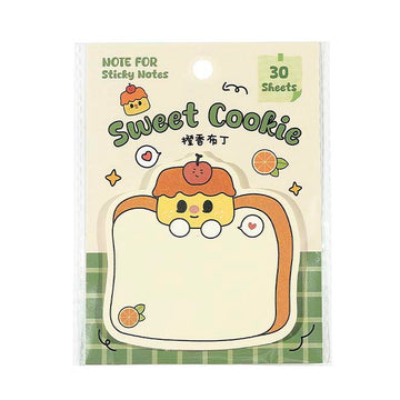 Note for | Adhesive notes Sweet Cookie Orange Pudding