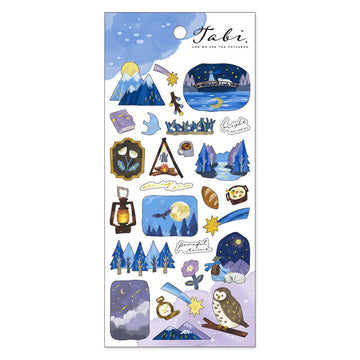 Mind wave | Tabi Night Country stickers